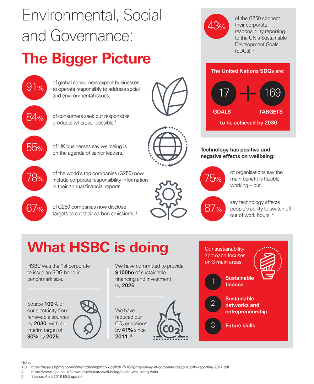 Environmental, Social and Governance: The Bigger Picture (Infographic)