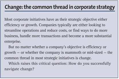 Successfully Managing Change in Treasury: A Process Framework